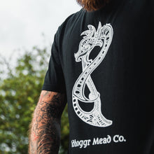 Charger l&#39;image dans la galerie, T-shirt Nidhoggr Viking Dot Work Dragon
